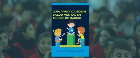 Placa de la Guía práctica sobre salud mental en clubes de barrio