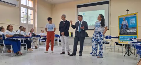 Reunião entre o UNICEF e representantes dos municípios do Marajó