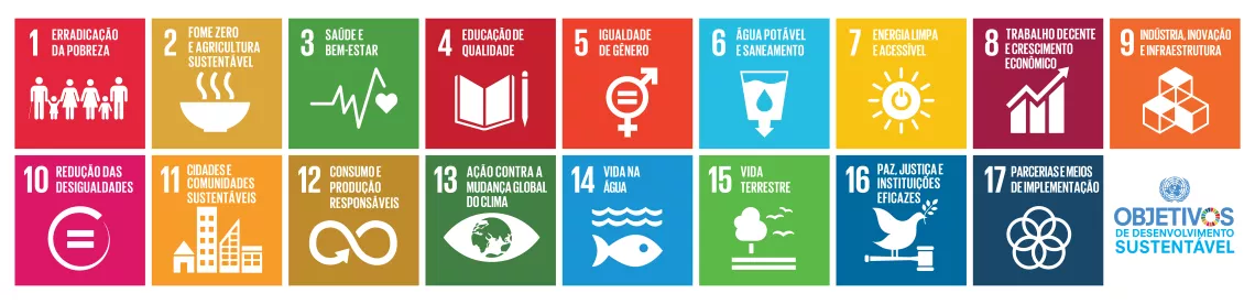 Os ODS representam um plano de ação global para eliminar a pobreza extrema e a fome, oferecer educação de qualidade ao longo da vida para todos, proteger o planeta e promover sociedades pacíficas e inclusivas até 2030.