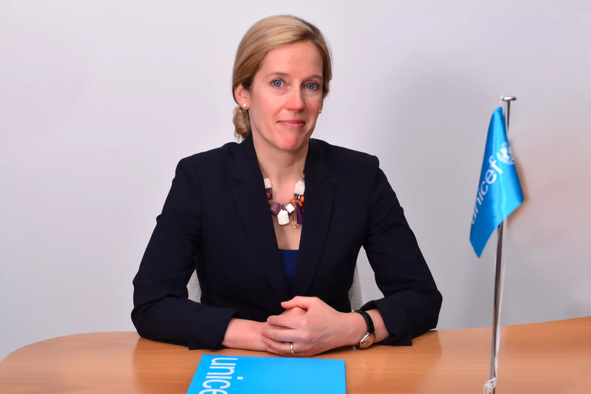 Кристина де Бройн е новият представител на УНИЦЕФ в България 