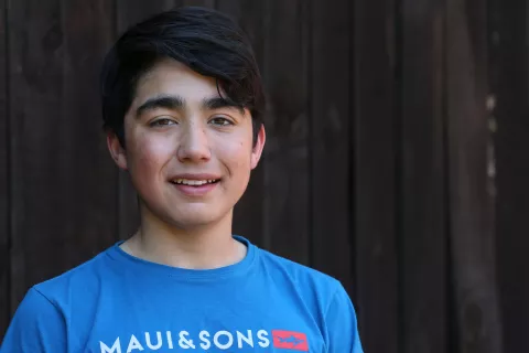 A sus 15 años, Benjamín tiene claro que quiere ser un líder social