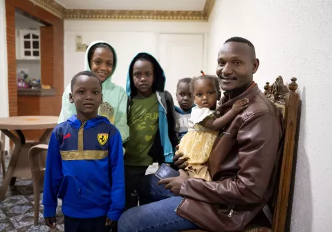Sudanese Family 
