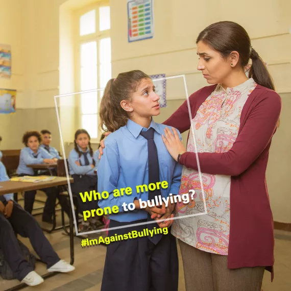 Who are more prone to bullying?