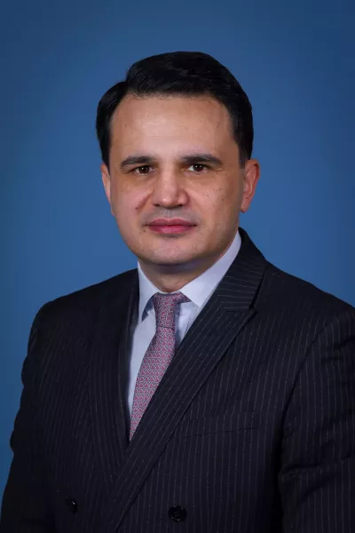 H.E. Mr. Jonibek Ismoil Hikmat, Permanent Representative (Tajikistan)