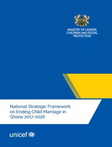 National Strategic Framework on Ending Child Marriage