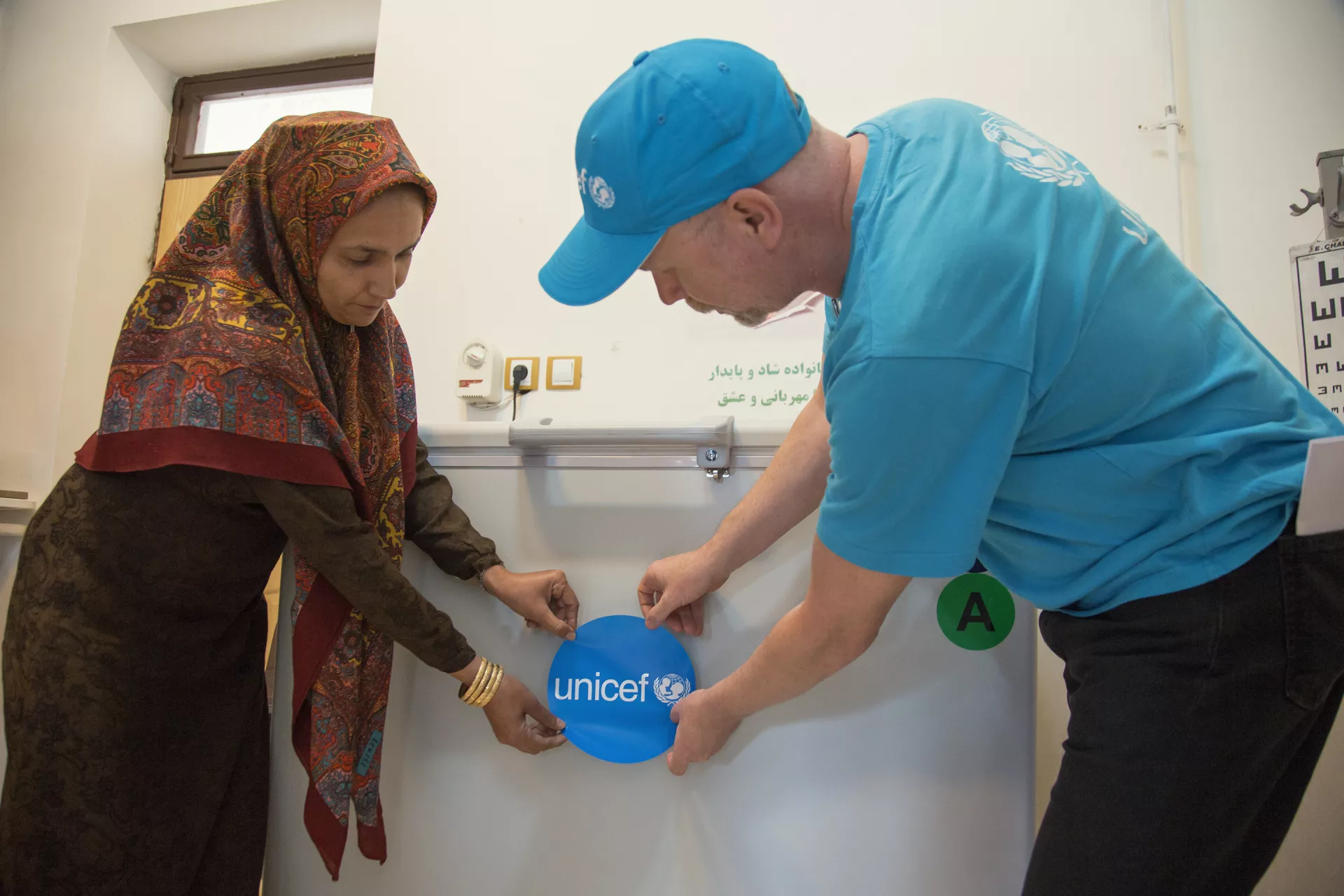 UNICEF Staff in mission to flood hit areas