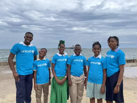 UNICEF Jamaica Climate Action Advocates