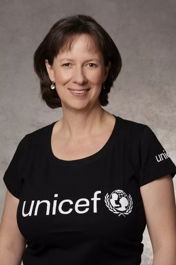 Olga Isaza Representative UNICEF Jamaica PORTRAIT