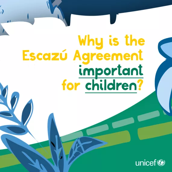 Why is the Escazú Agreement important for children?
