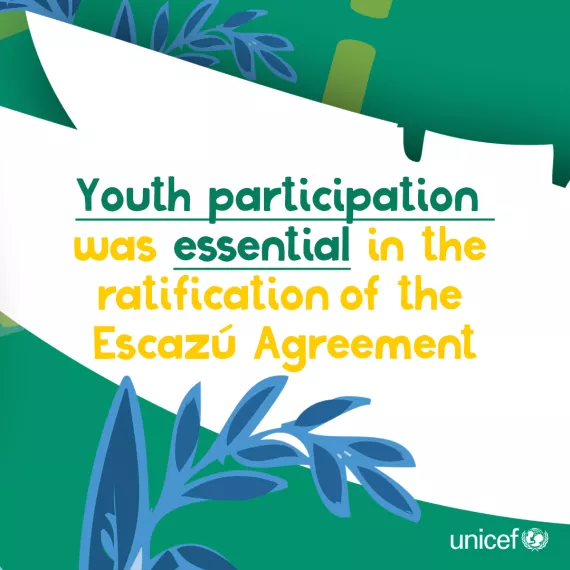 Youth participation Escazú Agreement