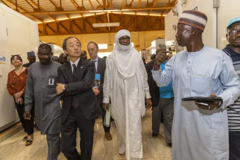 S.E. M. Ikkatai Katsuya, Ambassadeur du Japon au Niger, est en visite pour deux jours dans la capitale.