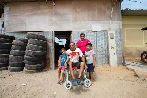 Cuando Ignacio Rondón, su esposa Rosmary y sus hijos Roxymar y Reyber cruzaron la frontera norte en Tumbes en el 2019 nunca imaginaron todo lo que vivirían en el país donde comenzaban una nueva vida. 