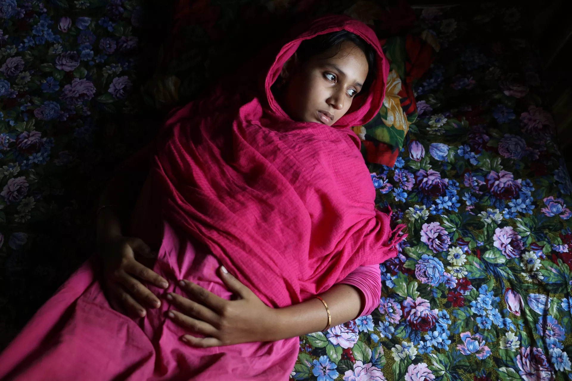 Mosammat Fargana, age 16, is 8 months pregnant, and struggles with health issues