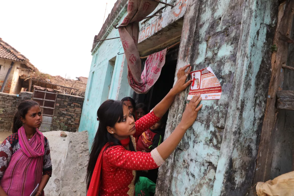20-year-old, Priyanka Singh campaigns against child marriage in her community in Nepal. 