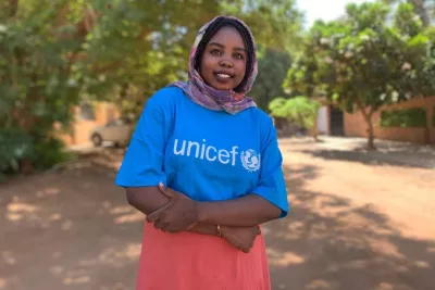 Enas Yousif, UNICEF Youth Advocate Sudan