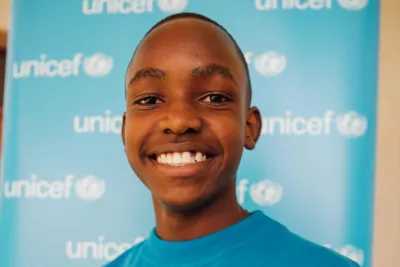 Godlisten Boniphace Irunde, UNICEF Youth Advocate Tanzania