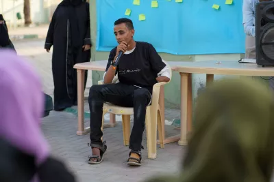 a youth advocate from Yemen
