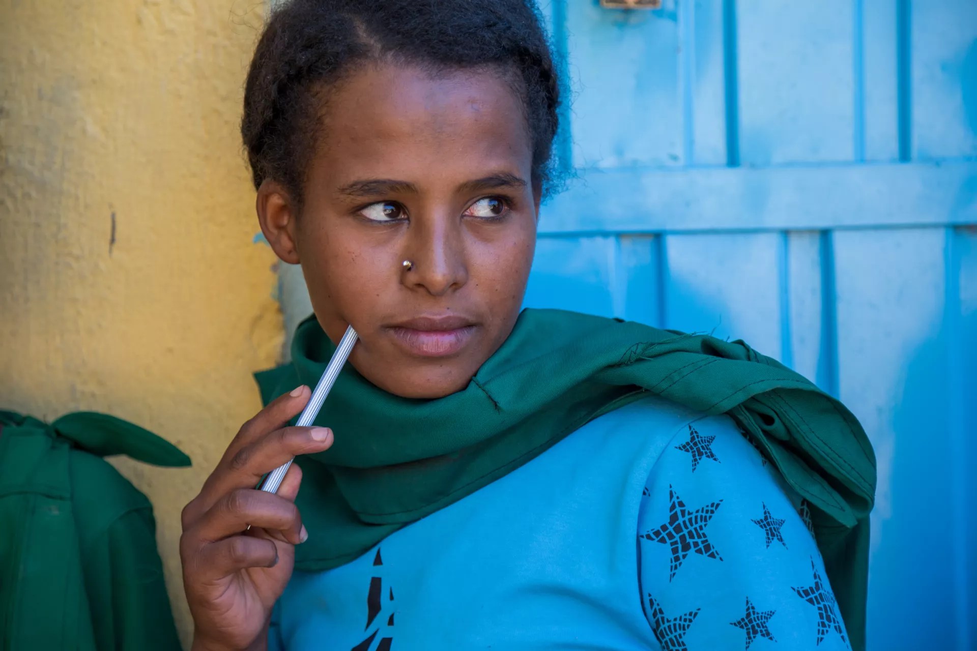 Adolescent girl in Ethiopia.