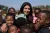 On 7 May 2017 in South Africa, UNICEF Goodwill Ambassador Priyanka Chopra smiles amid a group of children, at the Isibindi Safe Park in Soweto Township, in the city of Johannesburg.