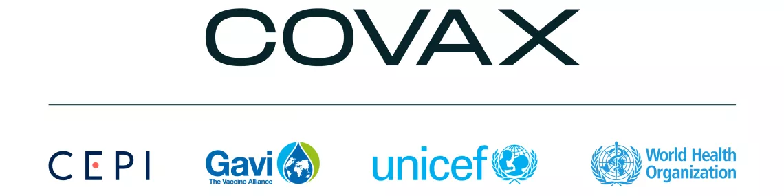 COVAX-UNICEF logo lockup