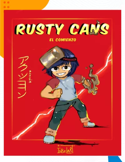 Portada de la historieta Rusty Cans