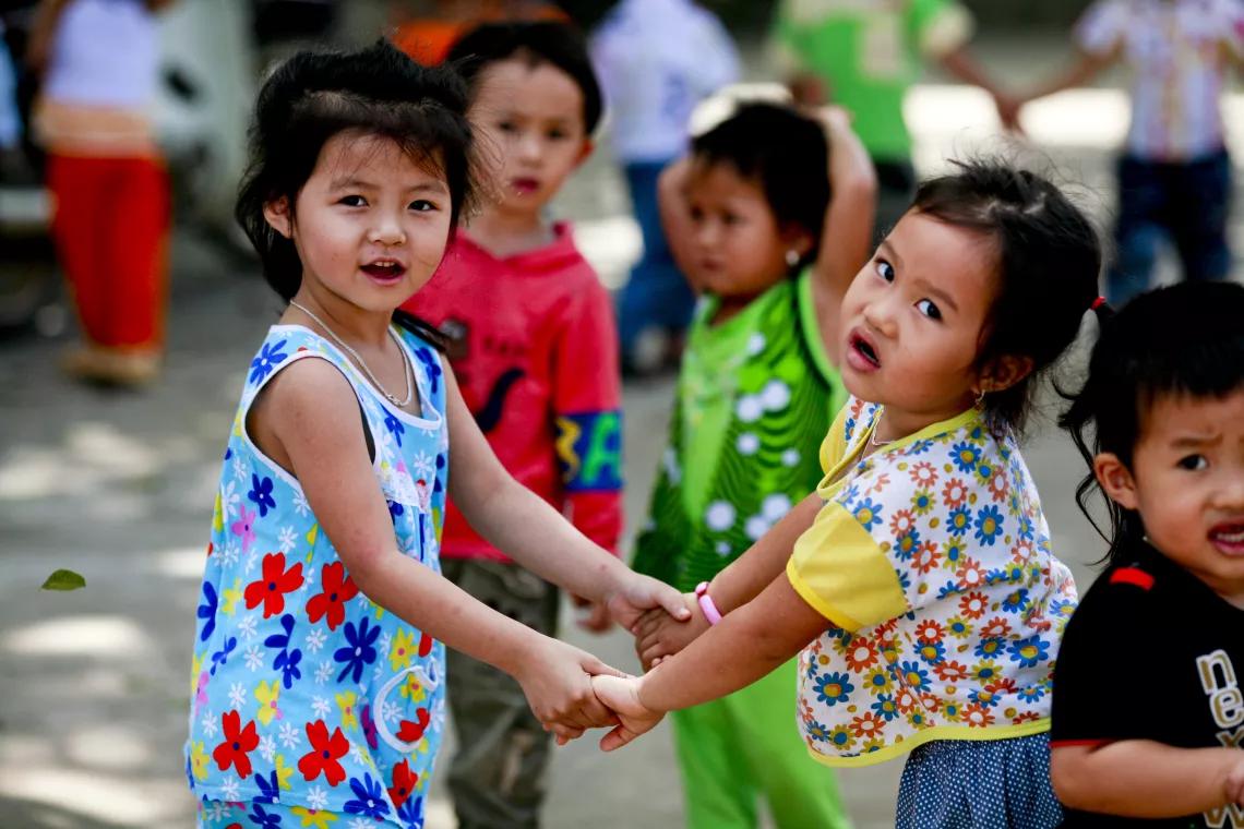 This coordinated, integrated approach is essential to ensure the survival, optimal growth and development of children in Viet Nam. Intervening early will help avoid future, costly problems for society.