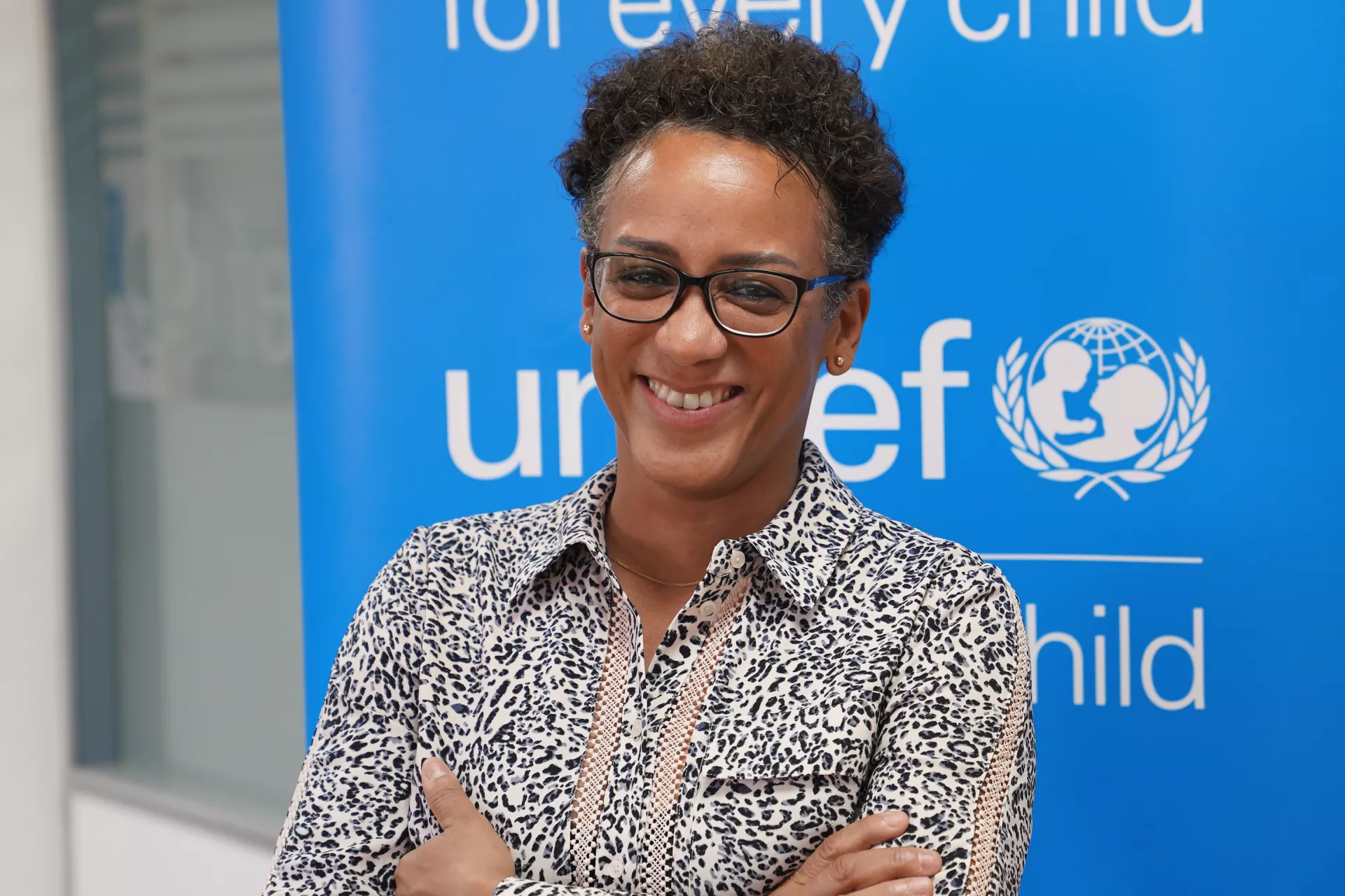 Picture of UNICEF Representative in Zambia, Ms Penelope Campbell