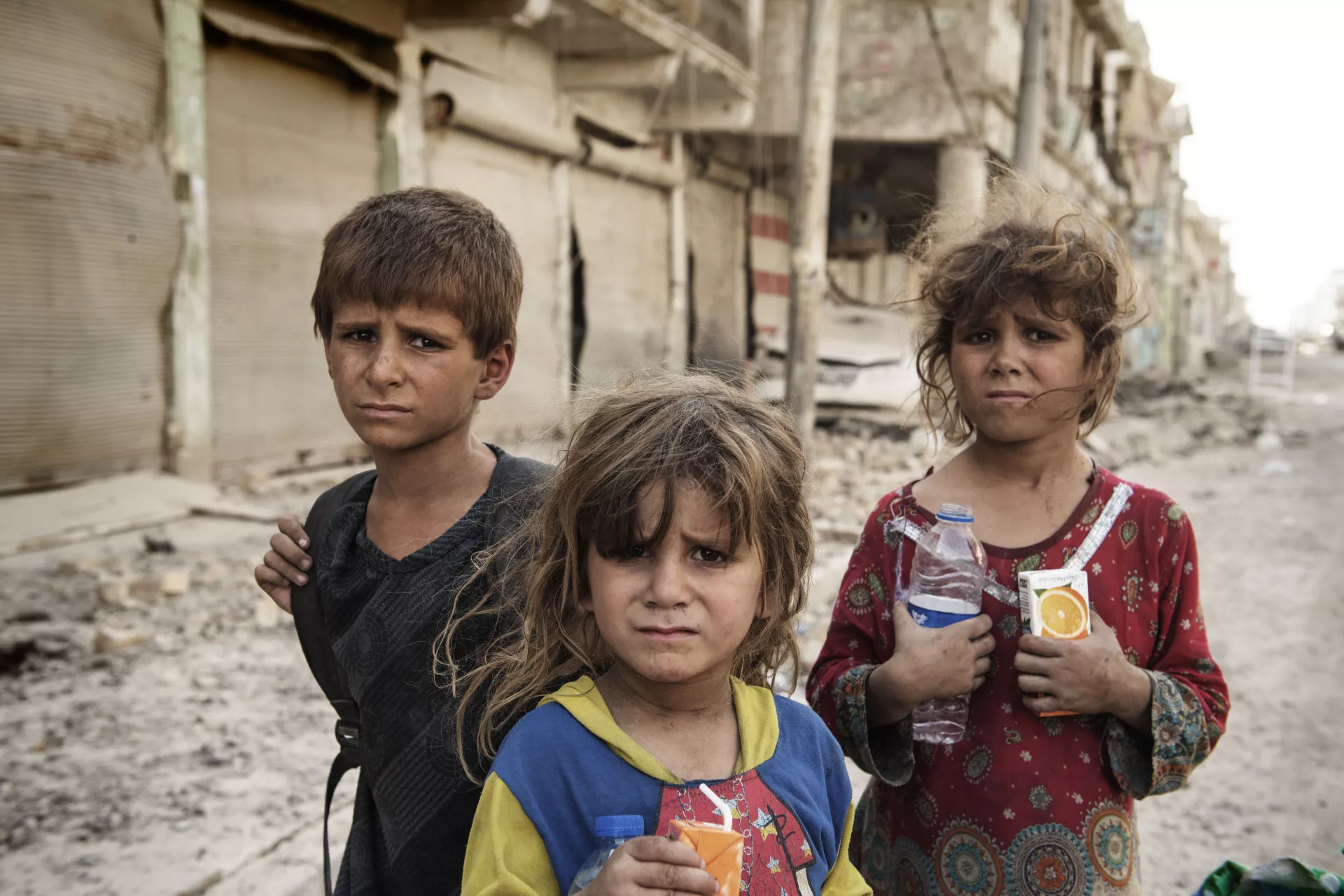 Niños en siria
