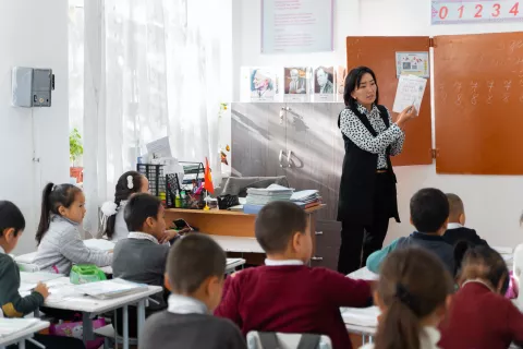 School in Kyrgyzstan