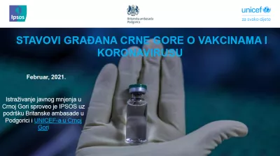 stavovi građana Crne Gore o koronavirusu februar naslovnica