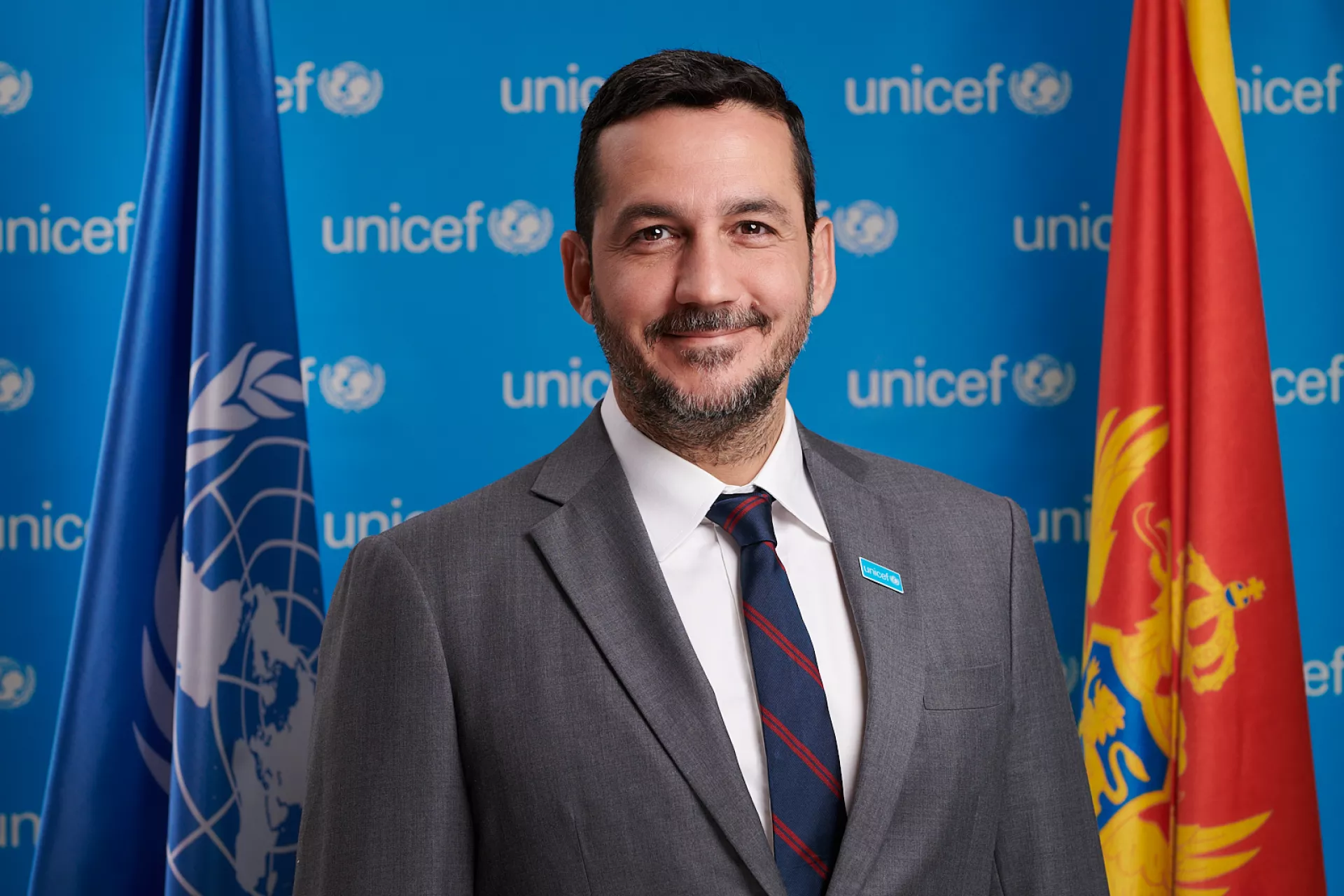 Huan Santander, Përfaqësuesi i UNICEF-it në Mal të  Zi