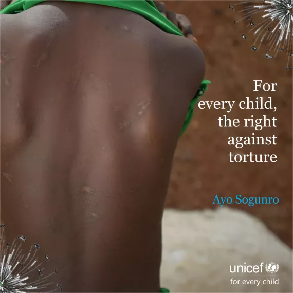 For every child, the right against torture