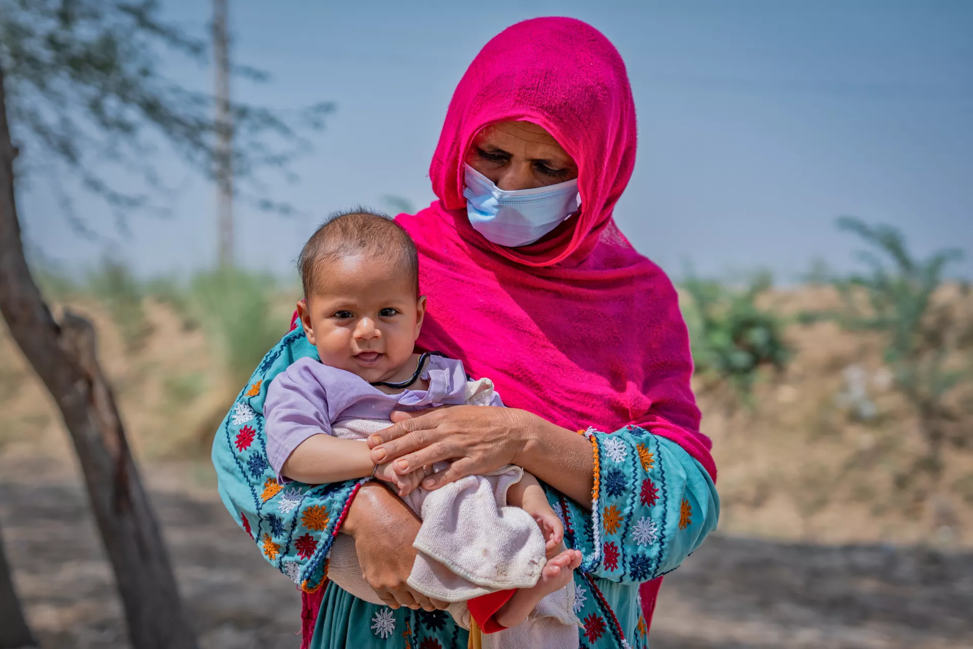 1.	Usman (9 months), now a health and active child, was treated for Acute Malnutrition through UNICEF-supported Outpatient Therapeutic Programme.  
