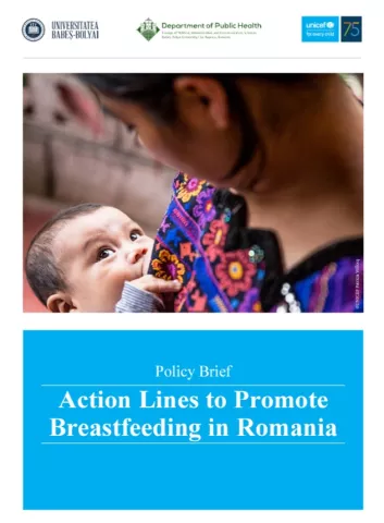 Action Lines to Promote Breastfeeding in Romania