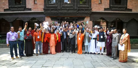Religious leaders meeting in South Asia
