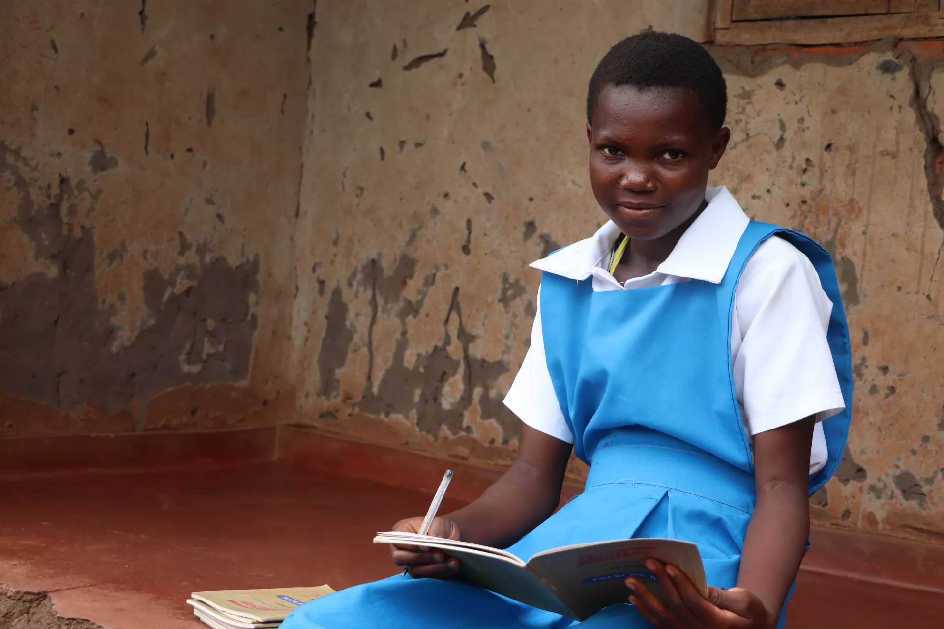 16 year old Lucy got pregnant at 14, returned to school, got pregnant again and married at 16 during COVID-19 school closures in Malawi. Lucy is now back in school in at Mlale primary school in Lilongwe, Malawi.
