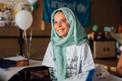 “I’m excited to not have to wear masks outside anymore,” Malak, 11, is reimagining her future post-COVID.
