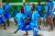 Convention on the Rights of the Child: A group of children dancing at an orphanage in Cote d'Ivoire to mark World Children’s Day.