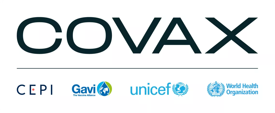 COVAX and partners logos